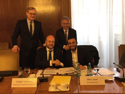 Markus_Frank_Juergen_Vormann_Peter_Feldmann_Mike_Josef_copyright_Stadt_Frankfurt_am_Main